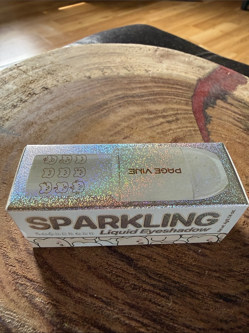 Sparkling Liquid Eyeshadow - - Silver Holographic